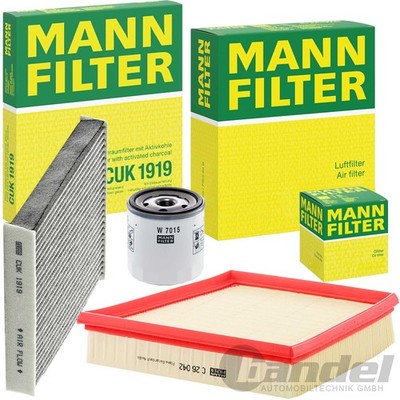 MANN FILTER INSPEKTIONSPAKET passend für RANGE ROVER II L494/JAGUAR XF XE F-PACE