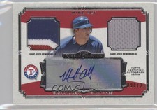 2013 Museum Collection Signature Swatches Dual Relics 90/212 Mike Olt Auto 0e1