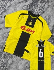 Nike Borussia Dortmund 2005 2006 Kringe 6 Home Shirt Jersey Soccer Men Size XL