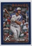 2024 Topps Series 1 Retail Royal Blue Matt Olson #350 0w7