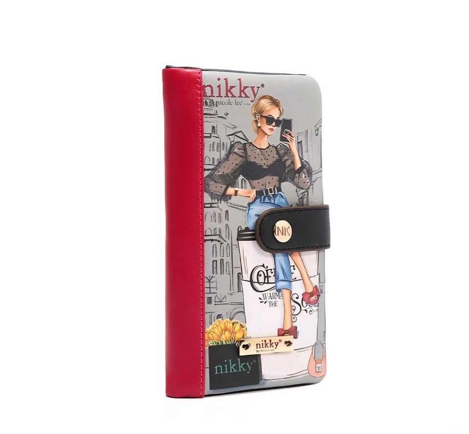 Nikky By Nicole Lee RFID Wallet Urabn Coffee Dream Eco-leather Leather - Image 2 of 4