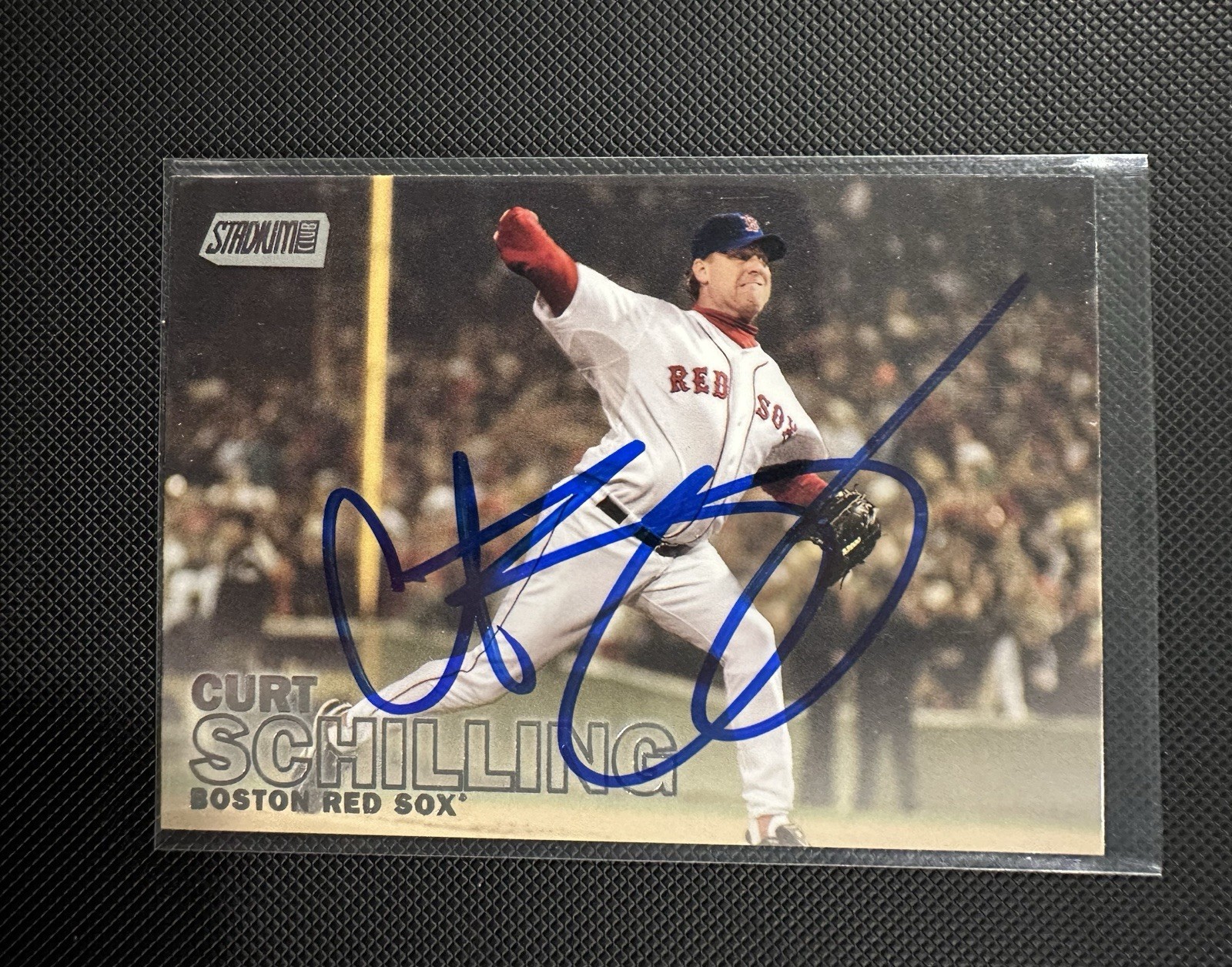 2016 Topps Stadium Club Signed By Curt Schilling #112 Auto