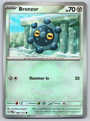 Bronzor (Poke Ball Pattern) 066/131 Prismatic Evolutions