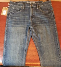 CODY JAMES JEANS 38/32 CJH019J29 BLUE SLIM STRAIGHT STRETCH BOOT BARN