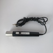 Vintage Piezo Dynamic Microphone Wired 4ft. 10in cord - Untested - Sold As-Is