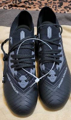Under Armour 3027240-001 Women's Shadow Elite 2 FG Soccer Cleats Black Sz 8 FiFA