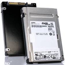 Kioxia CD6-R 15.36TB KCD6XLUL15T3 PCIe 4.0 X4 8GB/s TLC 1 DWPD U.3 NVMe 2.5" SSD