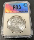 1881-S Morgan Silver Dollar $1 With Toning PGA MS64  — photo 8