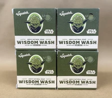 4 Dr. Squatch STAR WARS Wisdom Wash Soap , Zero Grit  Wash Soap