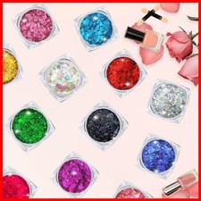 Yioyeoi Body Glitter Gel 12 Colors Holographic Chunky Glitter for Women Girls