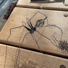 Spider Made From Wire