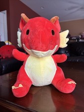 Red Dragon Plushie, 14 inch tall, new w/o tags