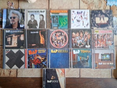 CD Sammlung BAP / Niedecken 16 Stk. Affrocke,Överall,Da Capo,Sonx, X für e U....