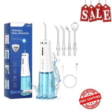 Waterpikk 5 Jet Tips Cordless Water Flosser Dental Oral Irrigator Teeth Cleaner