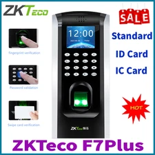 ZKTeco F7Plus TCP/IP Time Clock Biometric Fingerprint Access Control Attendance