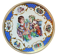 Franklin Mint Ricky With The Tuft Fairytale 1983 Fables Jegou Art Plate France