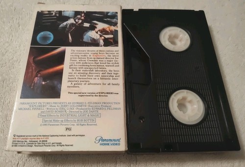 Explorers (BETAMAX Paramount Pictures,1985) River Phoenix, Ethan Hawke Sci-fi 👽 - Picture 2 of 2
