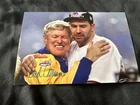 St. Louis Rams DICK VERMEIL Signed 4x6 KURT WARNER Photo NFL HOF AUTOGRAPH 1D