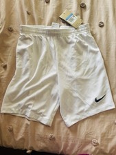 Nike Dri-FIT DH8427-100 boy  s White kids Athletic Shorts Size M