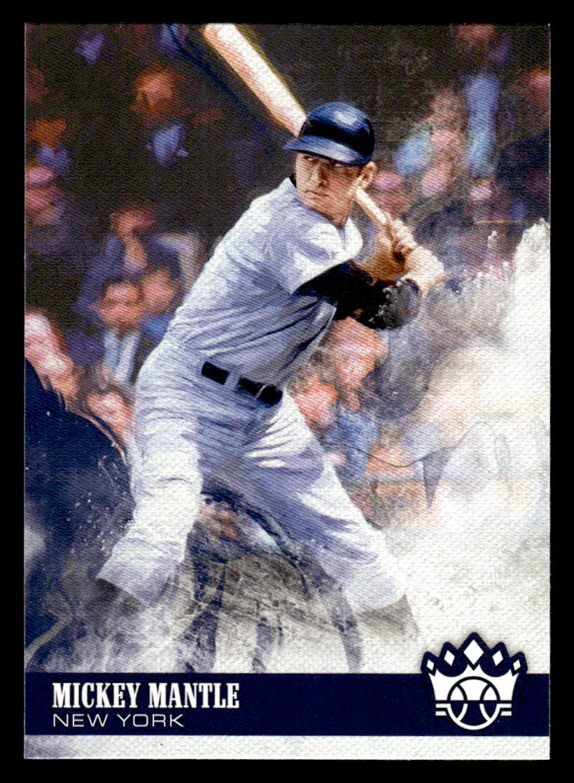 2018 Panini Diamond Kings #7 Mickey Mantle Card New York Yankees