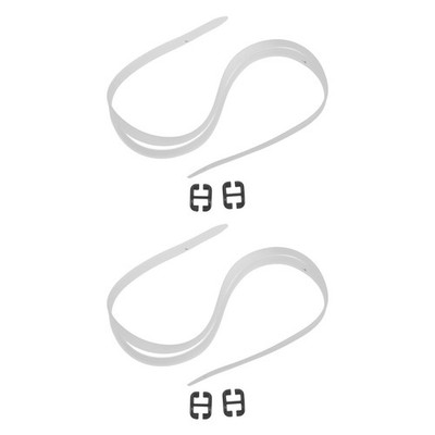 2Pcs Silicone Swim Goggles Strap: Dive Eyewear Strap Replacement - Sports