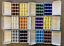 Vintage NOS Rod Winding Thread Master Assortment 144 spools!  Size 00 