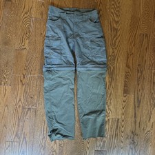 Boy Scouts Of America Convertible Zip Off Uniform Canvas Pants Youth Size 10