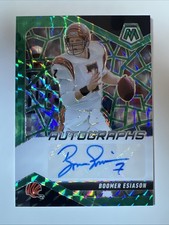 BOOMER ESIASON 2025 MOSAIC AUTOGRAPHS CHOICE BLACK GREEN AUTO 12/25 Q4115