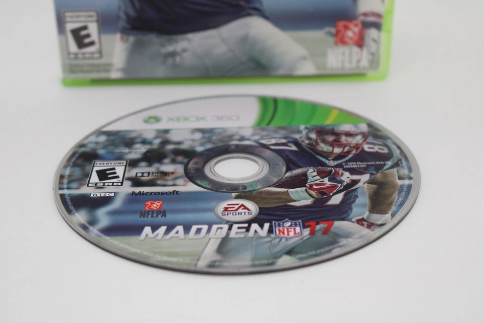Xbox 360 Madden NFL 17 2017 reacondicionado completo en caja original excelente como nuevo impecable Foto 3 de 4