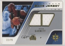 2004-05 Ultimate Collection Game Jersey Limited 22/75 Kevin Garnett HOF 04or