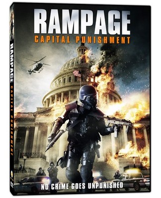 Rampage: Capital Punishment On DVD with Brendan Fletcher Mystery Very Good E48
