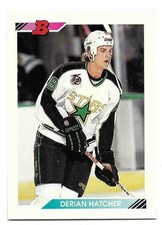 DERIAN HATCHER 1992-93 BOWMAN CARD MINT CONDITION