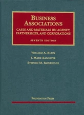 Business Associations, Cases and Materials on Agency, Partnership