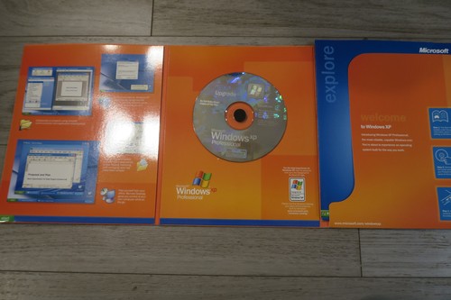 Microsoft Windows XP Professional Upgrade version anglaise au détail clé de produit