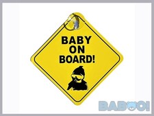 Safety sign Baby on board baby is on board anti tailgating prevention for in car