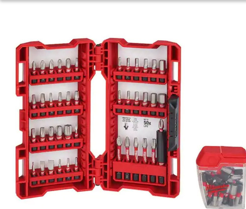 Milwaukee 72-teiliges Schraubendreher Bohrer-Set Schlagschrauber SHOCKWAVE legierter Stahl - Bild 1 von 1
