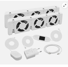 Smarter Heizkörperverstärker 3.0 Duo-Set Heizkörper-Booster-Lüfter