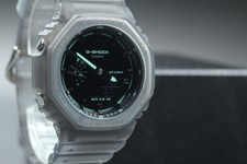  Near MINT  CASIO G-SHOCK GA-2100K Green Analog Men's Quartz Watch From JAPAN