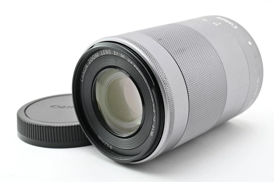 [Presque comme neuf] Canon EF-M 55-200mm f/4.5-6.3 IS STM Argent pour EOS M... - Photo 1/4