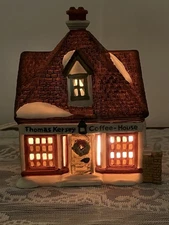 Dept 56 Thomas Kersey Coffee House Dickens Village Series Hertiage Village 1986