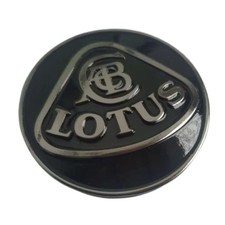Lotus Emblem Hood Nose Metal Evora Elise Exige - Black