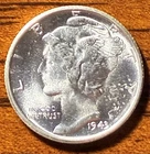 1943-S Silver Mercury Dime