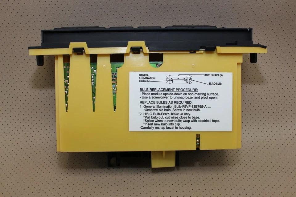 96-97 LINCOLN TOWN CAR MARQUIS EAC CLIMATIZADOR TEMPERATURA F7VH-19C933-AA *REMAN* Foto 4 de 4