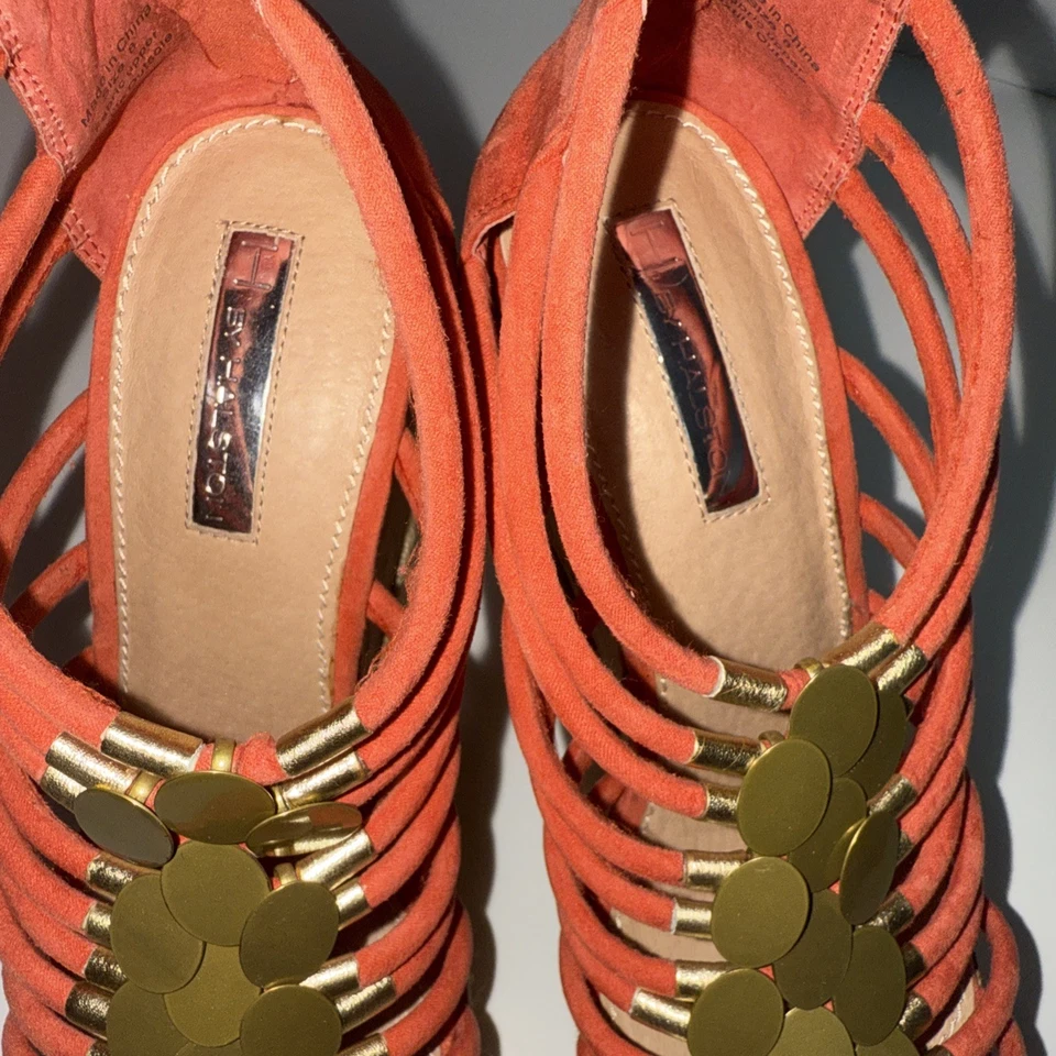 H by halston shoes Cute Summer Wedges Size 8 - Image 3 of 4