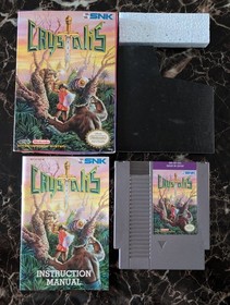Nintendo NES In Box Game Lot w/ Teenage Mutant Ninja Turtles, Crystalis,...