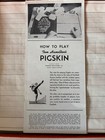 1946 TOM HAMILTON'S "PIGSKIN FOOTBALL GAME" By PARKER BROS. INC.-Great Graphics — photo 7