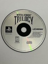 Mortal Kombat Trilogy PS1 PlayStation 1 Disc Only Silver Disc SLUS-00330