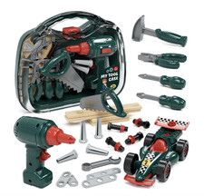 Kids Tool Set Toy, Stem Montessori Toys for 3 4 5 Years Old Boy Girl Racing Car