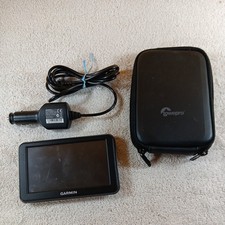 Garmin n vi 50LM 5'' Touchscreen GPS Navigation Bundle Tested, Works,