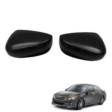 2Pcs Front Driver Side and Passenger Side Rearview Mirror Cover Cap